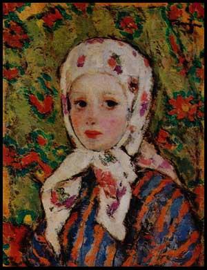 Nicolae Tonitza Katyusha the Lipovan Girl oil painting picture